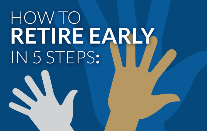 The first step in our How to Retire Early infographic is an obvious one - begin to invest immediately!